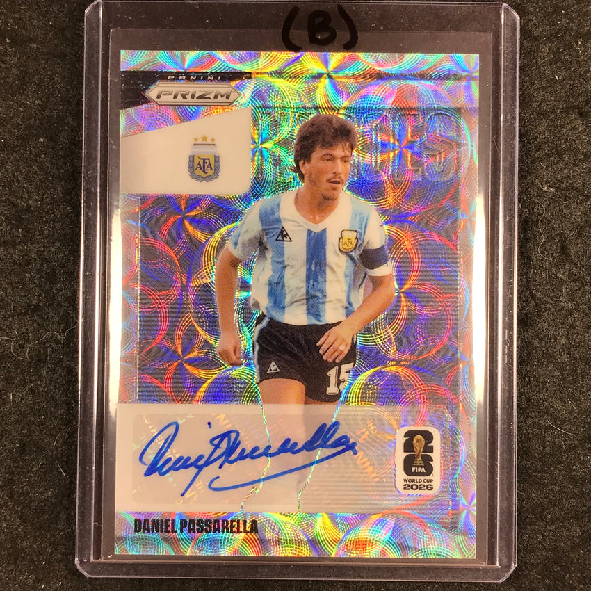 2026 Prizm FIFA World Cup DANIEL PASSARELLA National Heroes Auto Choice #DP (B)