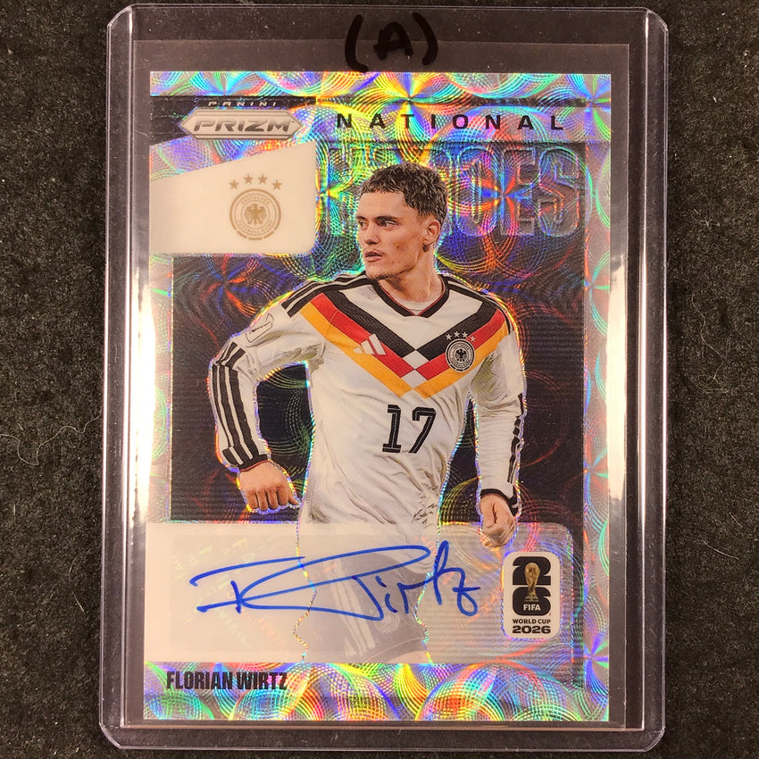 2026 Prizm FIFA World Cup FLORIAN WIRTZ National Heroes Auto Choice #NH-FW (A)