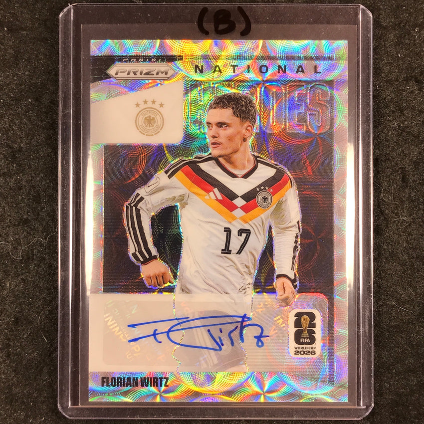 2026 Prizm FIFA World Cup FLORIAN WIRTZ National Heroes Auto Choice #NH-FW (B)