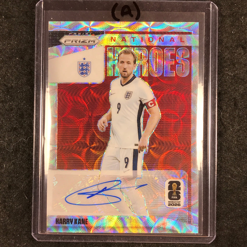 2026 Prizm FIFA World Cup HARRY KANE National Heroes Auto Choice #NH-HK (A)