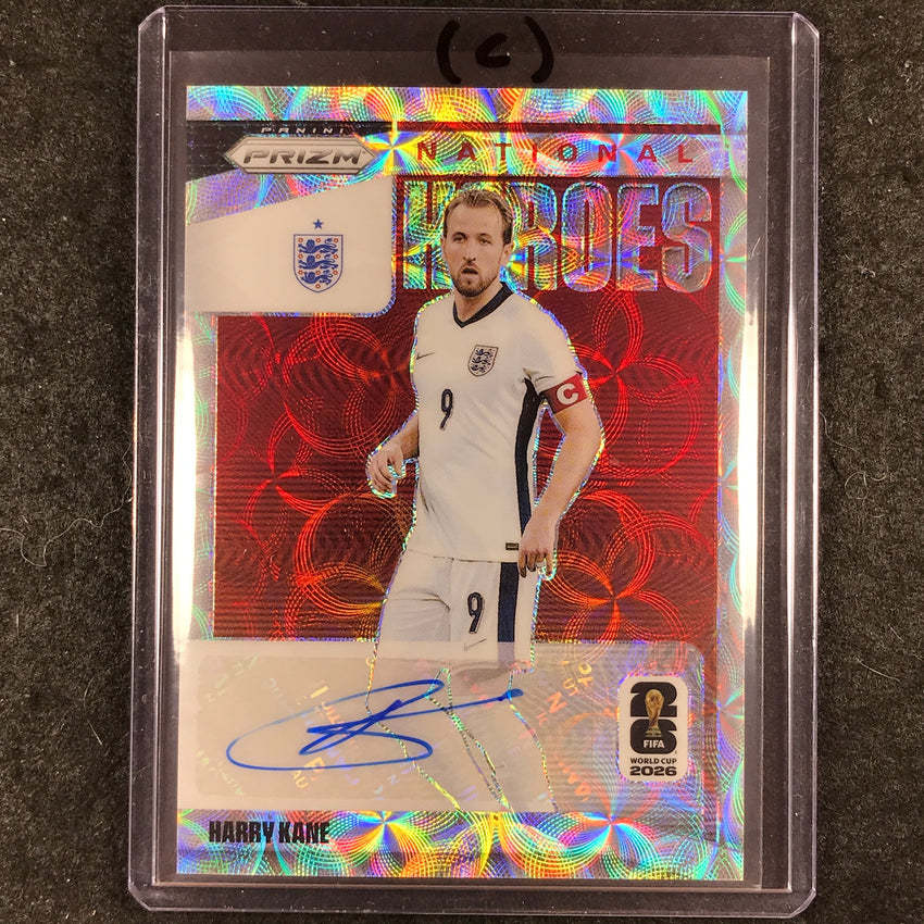 2026 Prizm FIFA World Cup HARRY KANE National Heroes Auto Choice #NH-HK (C)