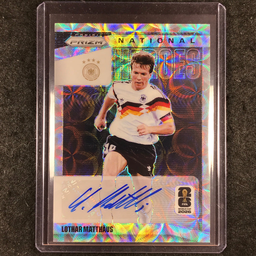 2026 Prizm FIFA World Cup LOTHAR MATTHAUS National Heroes Auto Choice #NH-LM