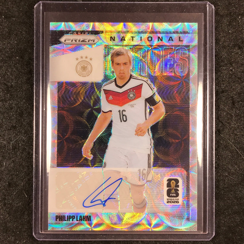 2026 Prizm FIFA World Cup PHILIPP LAHM National Heroes Auto Choice #NH-PL