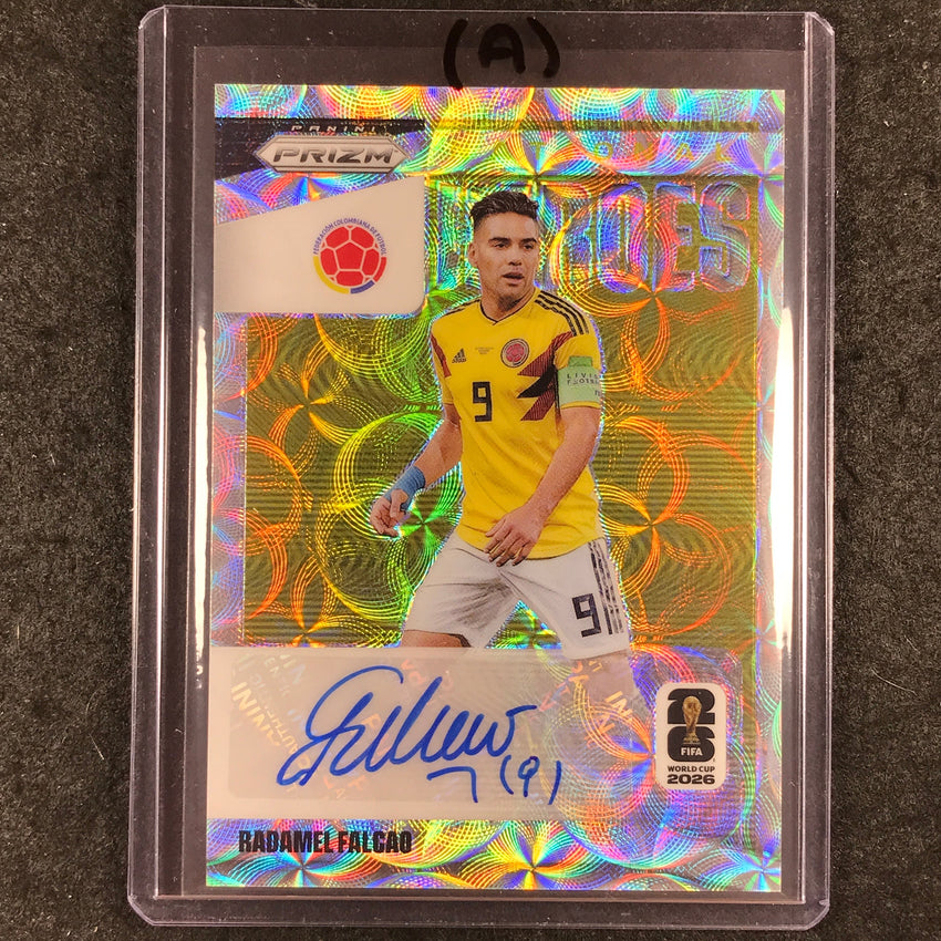 2026 Prizm FIFA World Cup RADAMEL FALCAO National Heroes Auto Choice #NH-RF (A)
