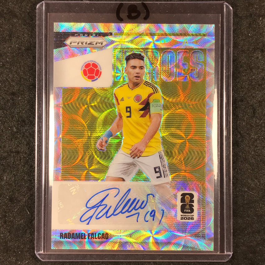 2026 Prizm FIFA World Cup RADAMEL FALCAO National Heroes Auto Choice #NH-RF (B)