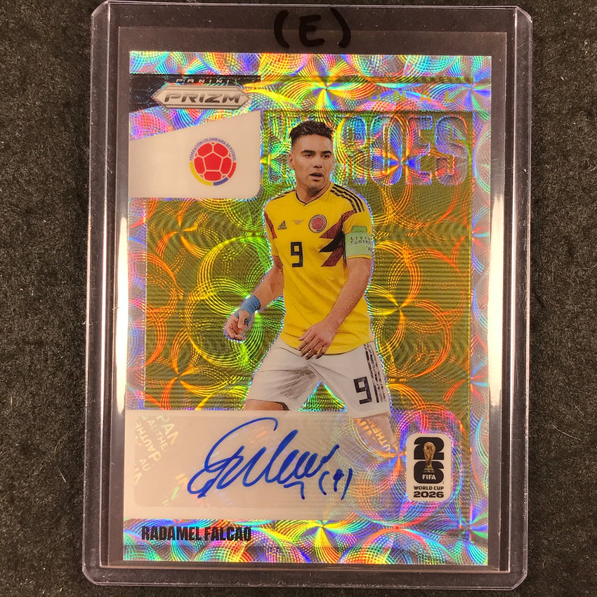 2026 Prizm FIFA World Cup RADAMEL FALCAO National Heroes Auto Choice #NH-RF (E)