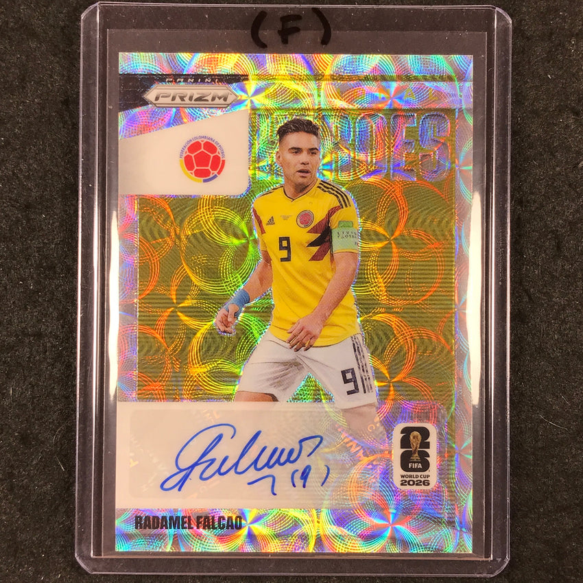 2026 Prizm FIFA World Cup RADAMEL FALCAO National Heroes Auto Choice #NH-RF (F)