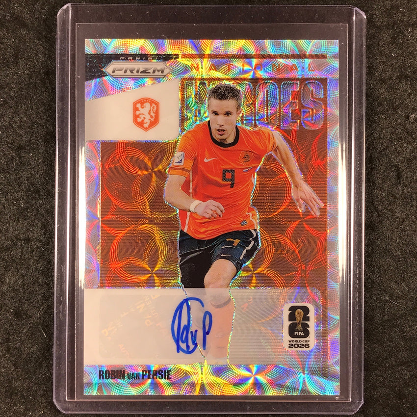 2026 Prizm FIFA World Cup ROBIN VAN PERSIE National Heroes Auto Choice #NH-RVP