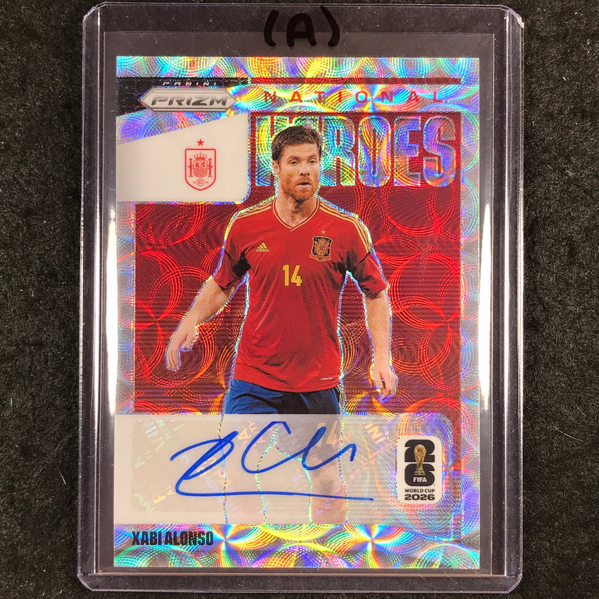 2026 Prizm FIFA World Cup XABI ALONSO National Heroes Auto Choice #NH-XA (A)