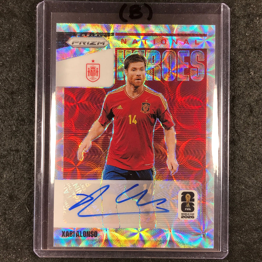 2026 Prizm FIFA World Cup XABI ALONSO National Heroes Auto Choice #NH-XA (B)