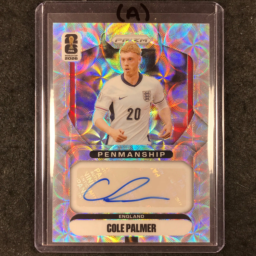 2026 Prizm FIFA World Cup COLE PALMER Penmanship Auto Choice #P-CP (A)