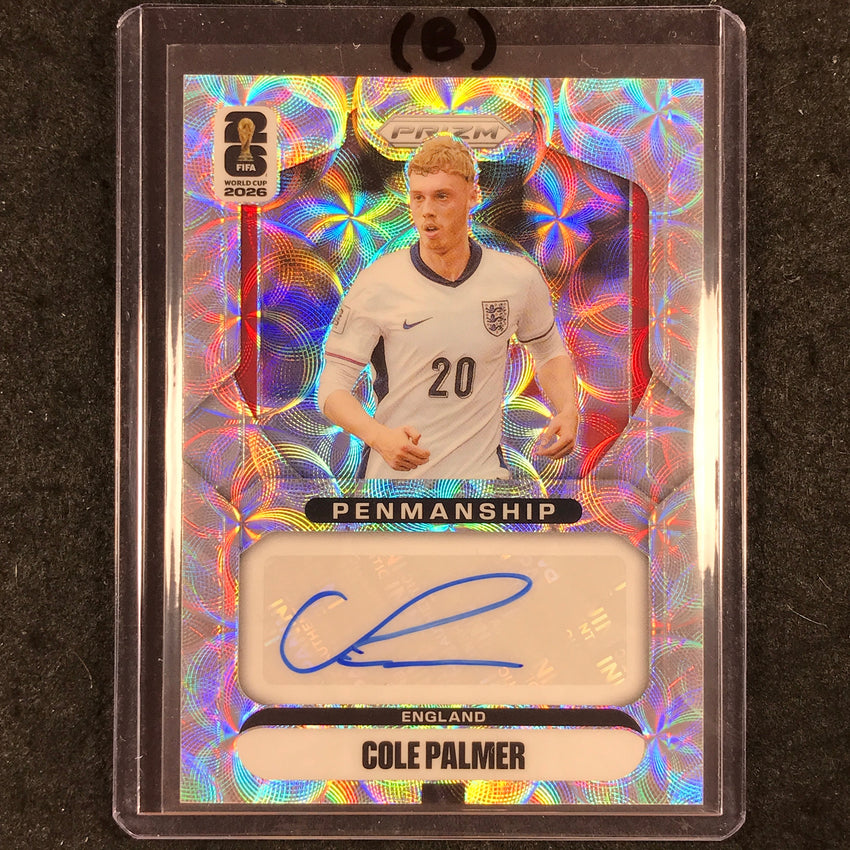 2026 Prizm FIFA World Cup COLE PALMER Penmanship Auto Choice #P-CP (B)