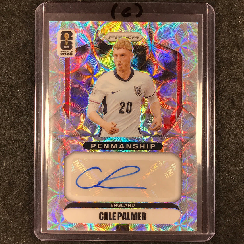 2026 Prizm FIFA World Cup COLE PALMER Penmanship Auto Choice #P-CP (C)