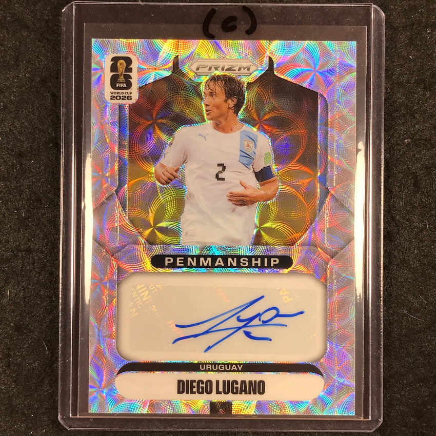 2026 Prizm FIFA World Cup DIEGO LUGANO Penmanship Auto Choice #P-DL (C)