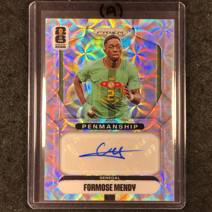 2026 Prizm FIFA World Cup FORMOSE MENDY Penmanship Auto Choice #P-FMY (A)