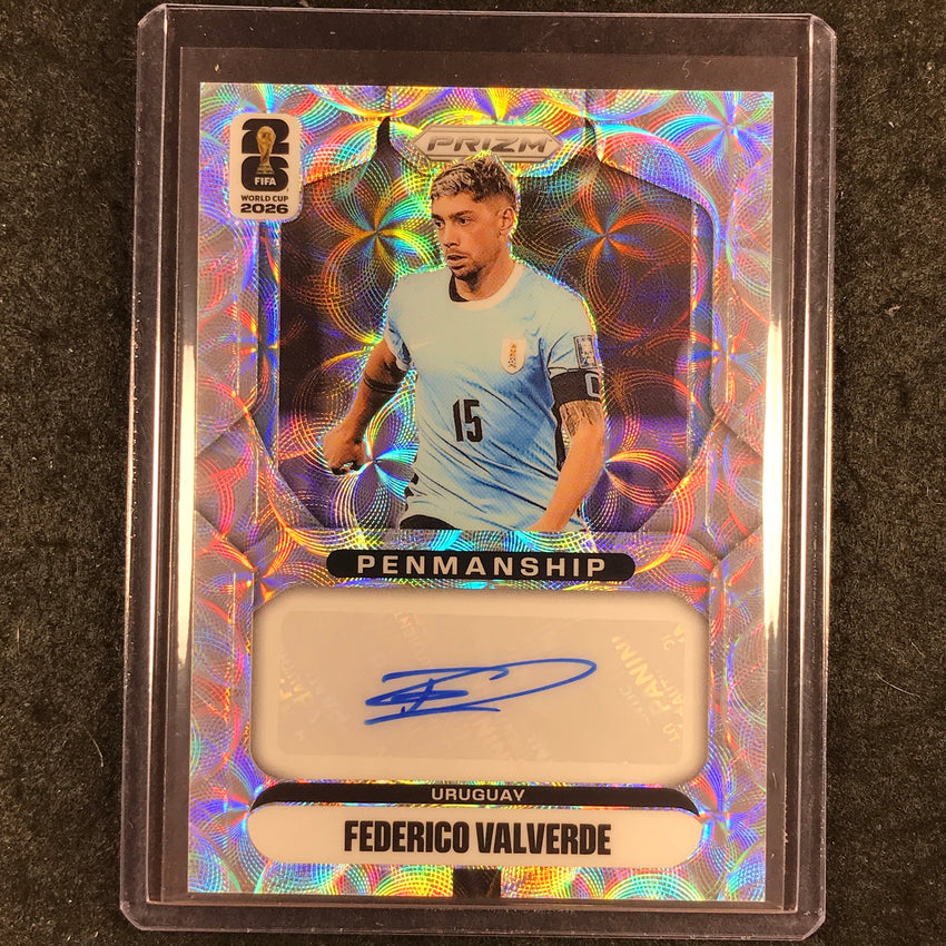 2026 Prizm FIFA World Cup FEDERICO VALVERDE Penmanship Auto Choice #P-FV