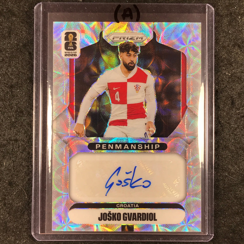 2026 Prizm FIFA World Cup JOSKO GVARDIOL Penmanship Auto Choice #P-JG (A)