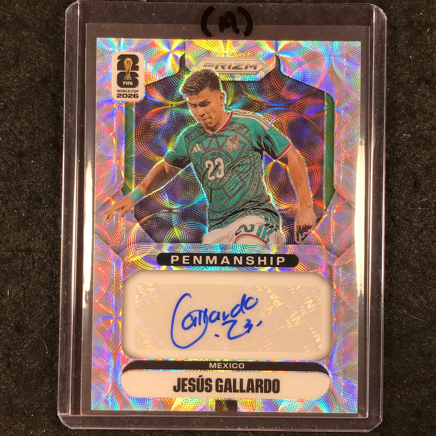 2026 Prizm FIFA World Cup JESUS GALLARDO Penmanship Auto Choice #P-JGO (A)
