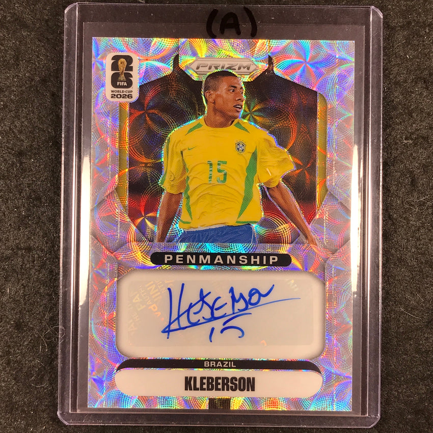 2026 Prizm FIFA World Cup KLEBERSON Penmanship Auto Choice #P-K (A)