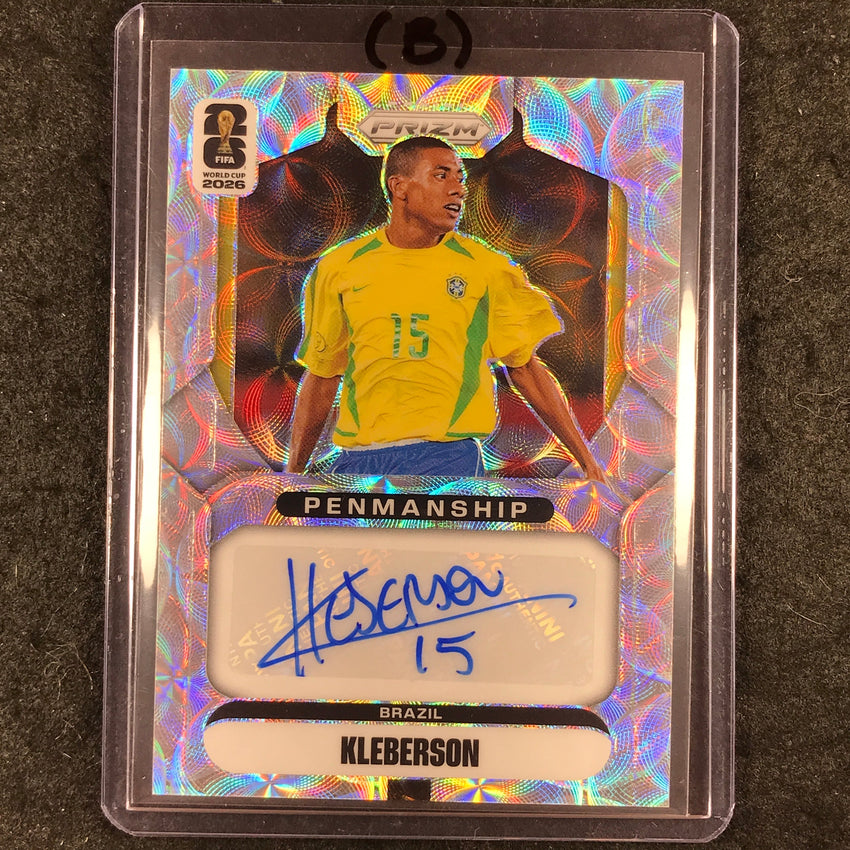 2026 Prizm FIFA World Cup KLEBERSON Penmanship Auto Choice #P-K (B)