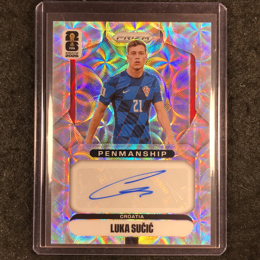2026 Prizm FIFA World Cup LUKA SUCIC Penmanship Auto Choice #P-LS