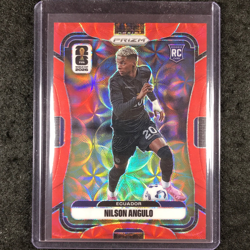 2026 Prizm FIFA World Cup NILSON ANGULO Rookie Choice Red /85 #215