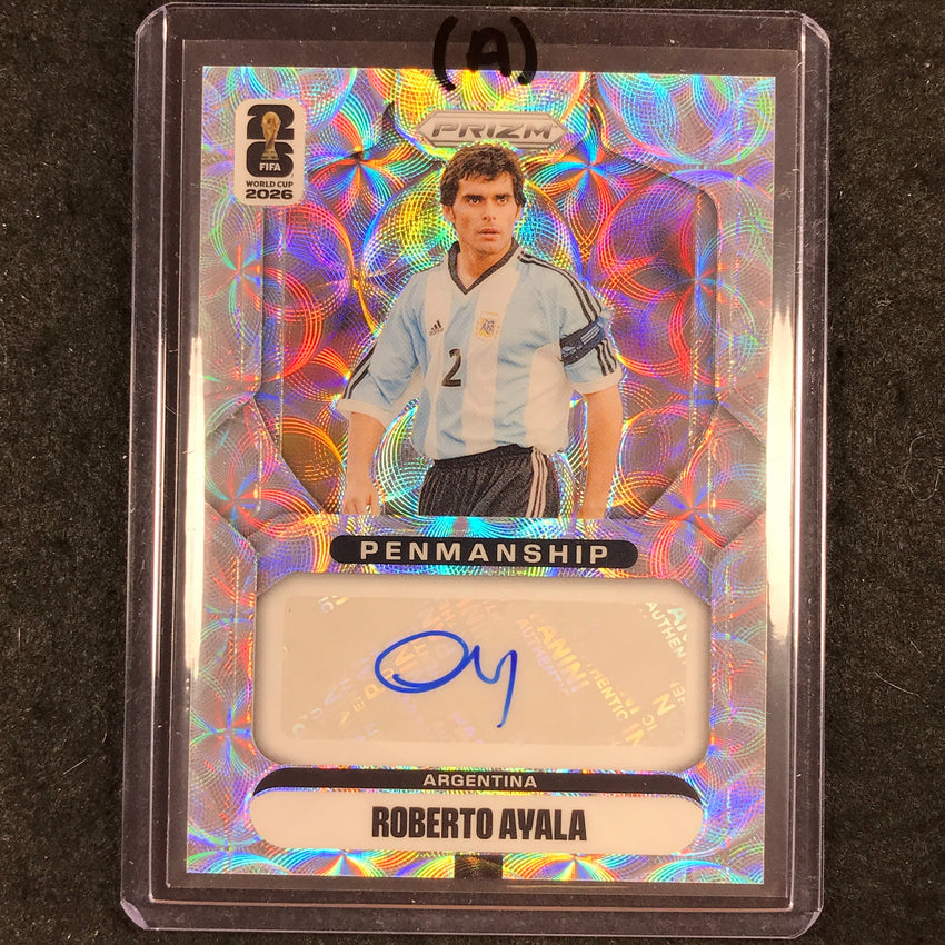 2026 Prizm FIFA World Cup ROBERTO AYALA Penmanship Auto Choice #P-RA (A)