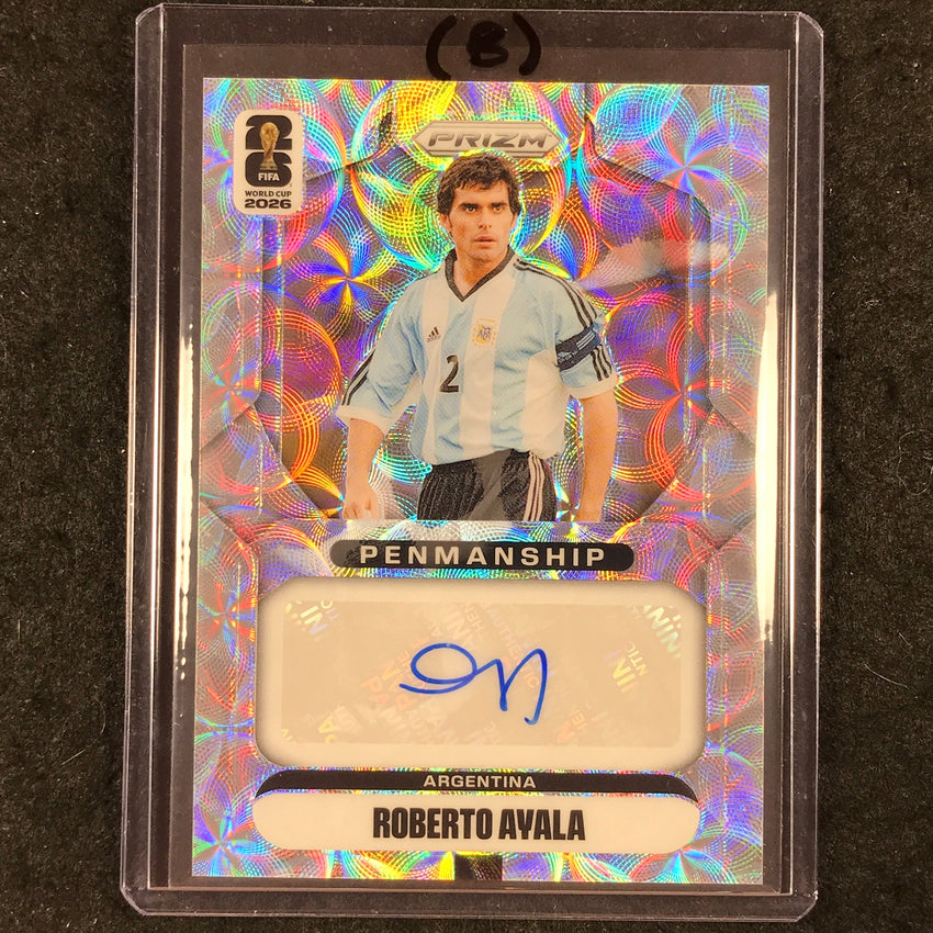 2026 Prizm FIFA World Cup ROBERTO AYALA Penmanship Auto Choice #P-RA (B)