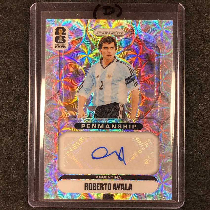 2026 Prizm FIFA World Cup ROBERTO AYALA Penmanship Auto Choice #P-RA (D)