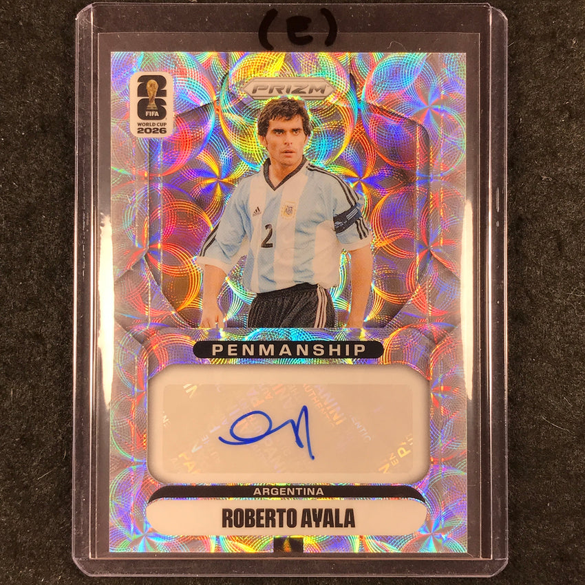 2026 Prizm FIFA World Cup ROBERTO AYALA Penmanship Auto Choice #P-RA (E)