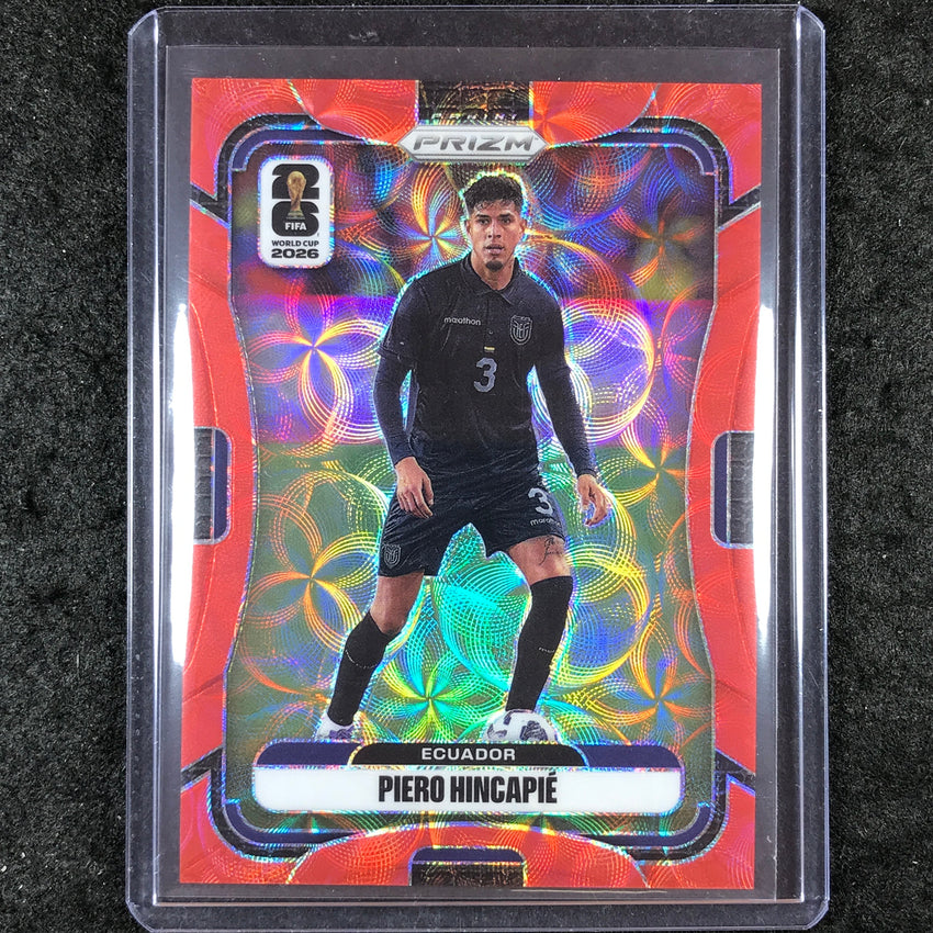 2026 Prizm FIFA World Cup PIERO HINCAPIE Choice Red /85 #216