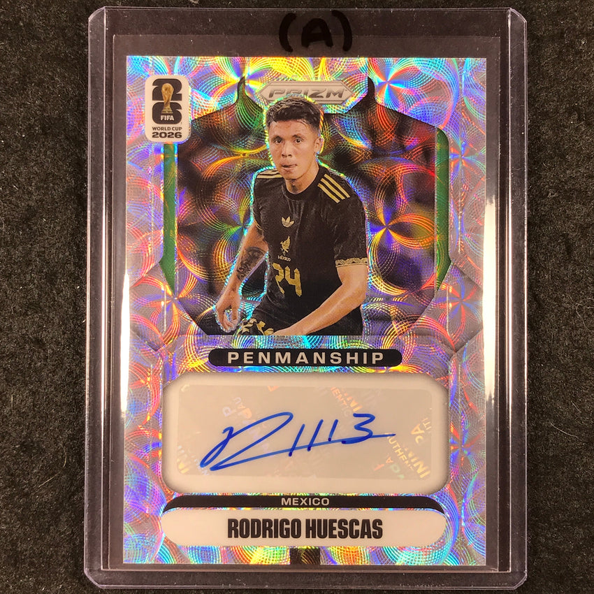 2026 Prizm FIFA World Cup RODRIGO HUESCAS Penmanship Auto Choice #P-RH (A)