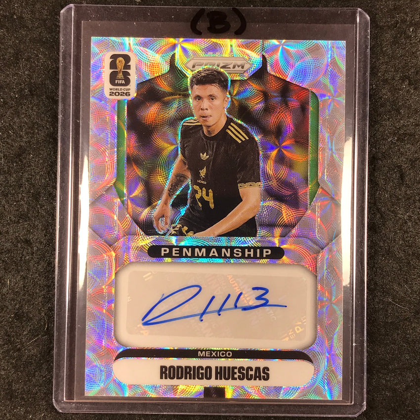 2026 Prizm FIFA World Cup RODRIGO HUESCAS Penmanship Auto Choice #P-RH (B)