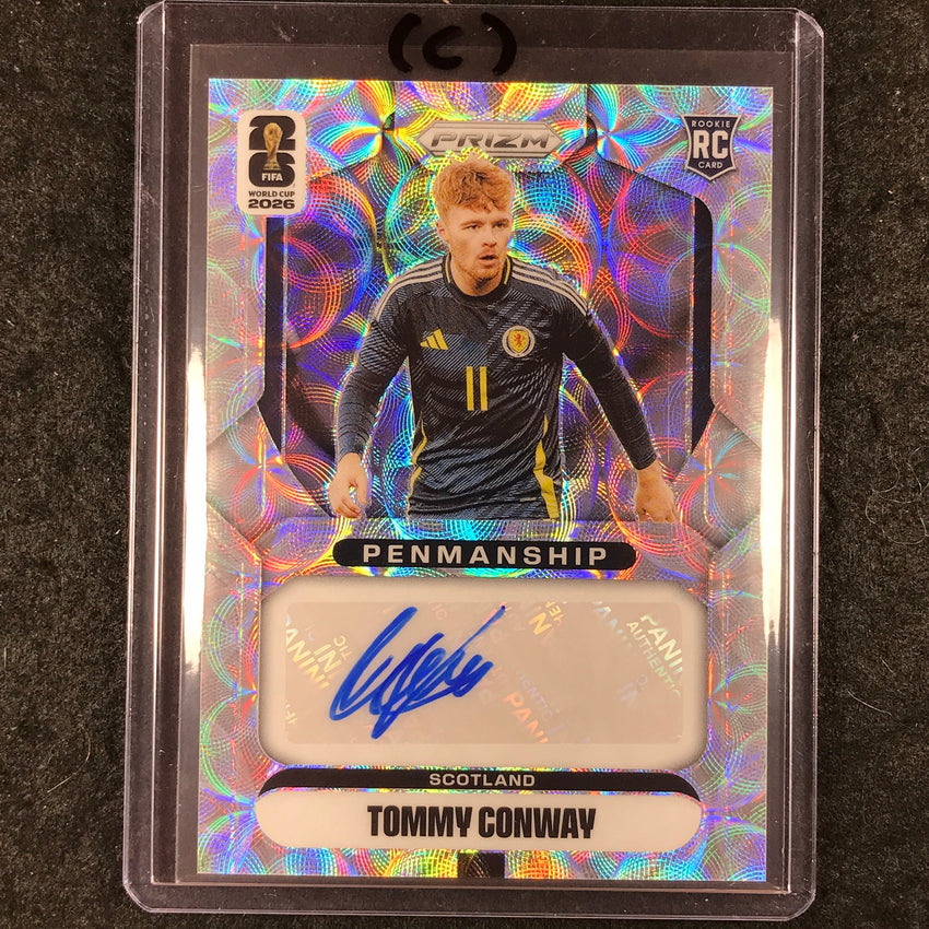 2026 Prizm FIFA World Cup TOMMY CONWAY Penmanship Rookie Auto Choice #P-TC (C)