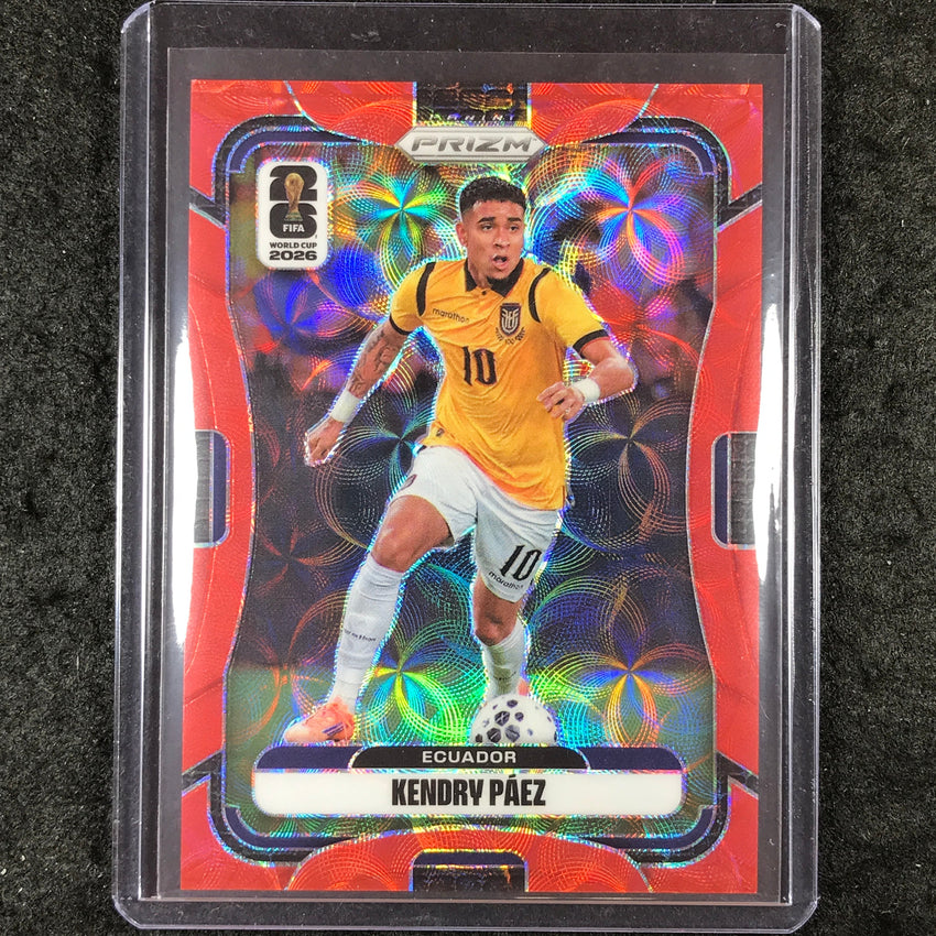 2026 Prizm FIFA World Cup KENDRY PAEZ Choice Red /85 #217