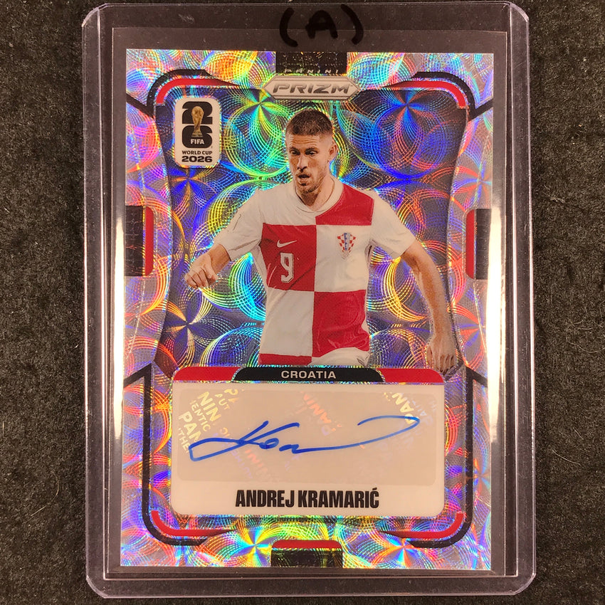 2026 Prizm FIFA World Cup ANDREJ KRAMARIC Signatures Auto Choice #AG-AK (A)