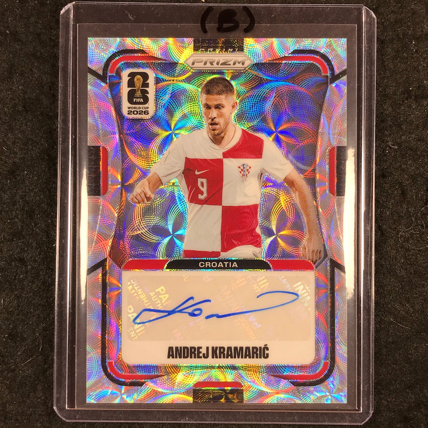 2026 Prizm FIFA World Cup ANDREJ KRAMARIC Signatures Auto Choice #AG-AK (B)