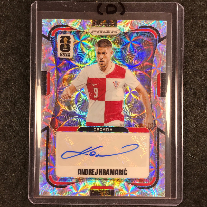 2026 Prizm FIFA World Cup ANDREJ KRAMARIC Signatures Auto Choice #AG-AK (D)