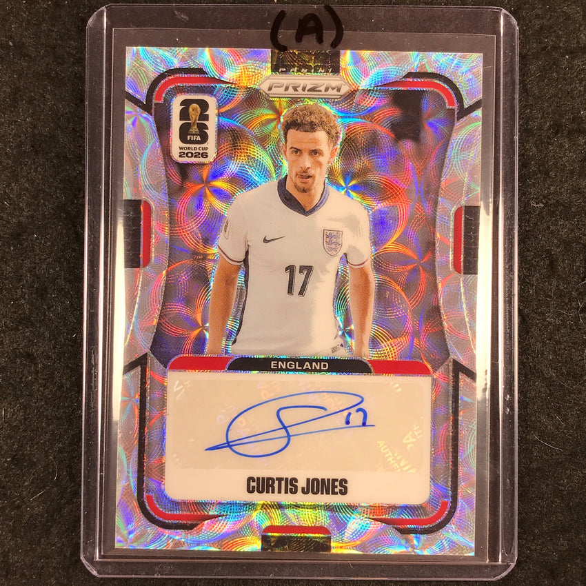 2026 Prizm FIFA World Cup CURTIS JONES Signatures Auto Choice #AG-CJ (A)