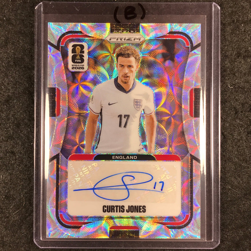 2026 Prizm FIFA World Cup CURTIS JONES Signatures Auto Choice #AG-CJ (B)