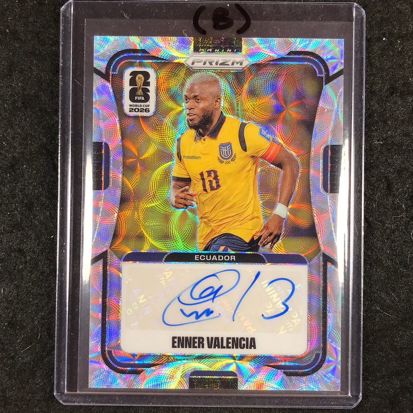 2026 Prizm FIFA World Cup ENNER VALENCIA Signatures Auto Choice #AG-EV (B)
