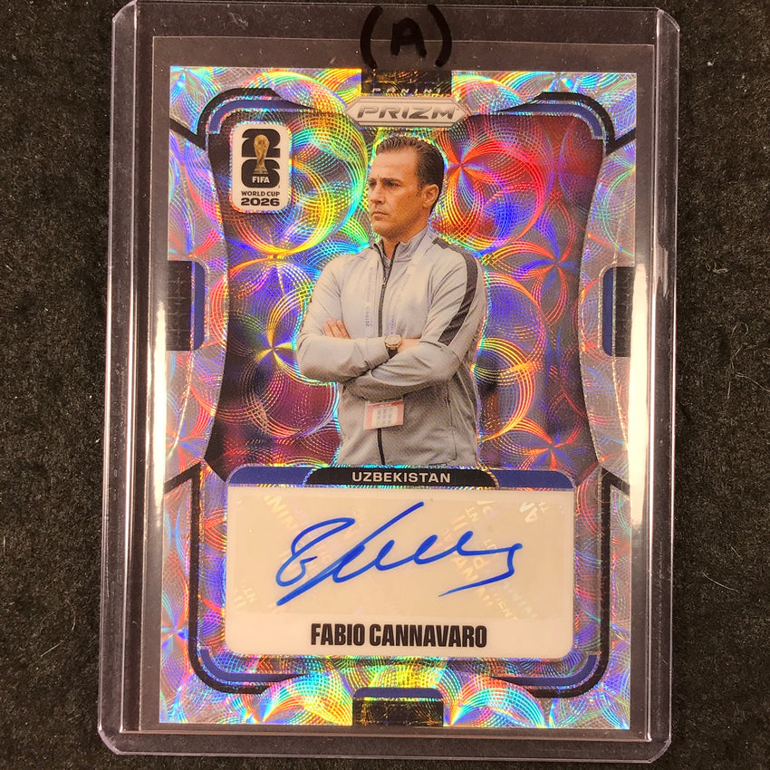 2026 Prizm FIFA World Cup FABIO CANNAVARO Signatures Auto Choice #AG-FC (A)