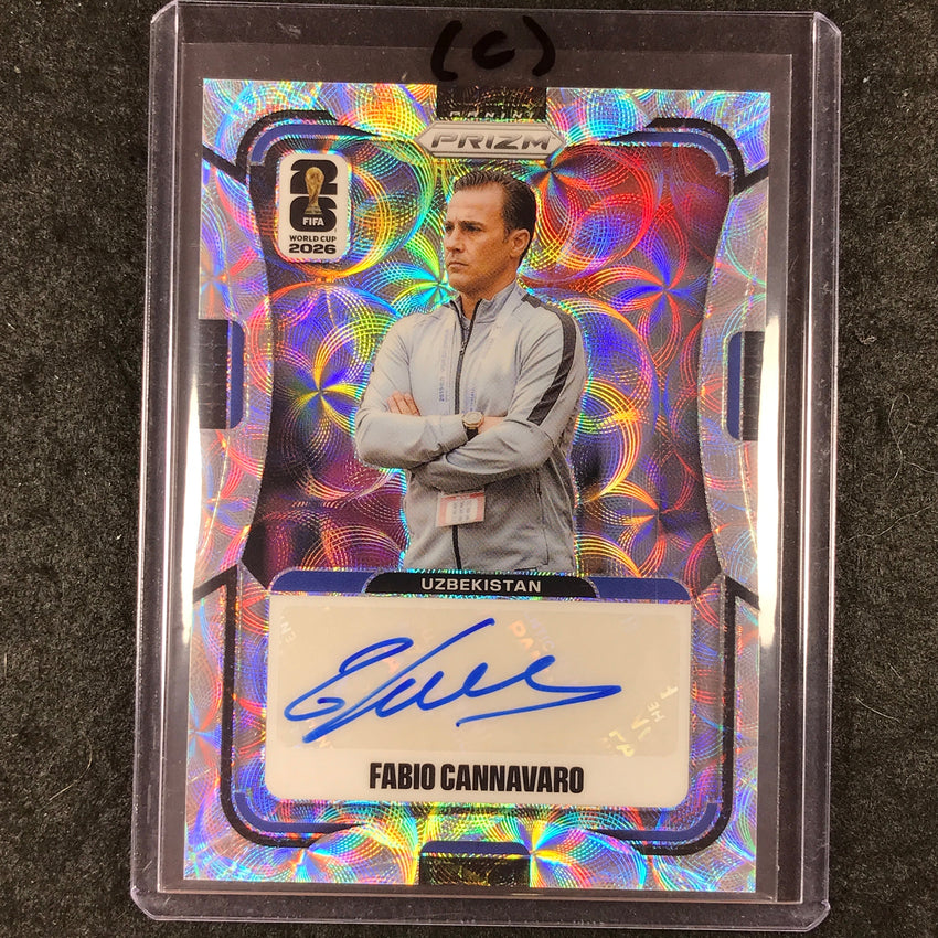 2026 Prizm FIFA World Cup FABIO CANNAVARO Signatures Auto Choice #AG-FC (C)
