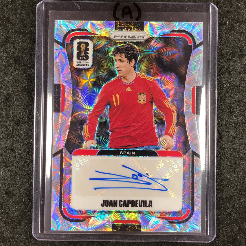 2026 Prizm FIFA World Cup JOAN CAPDEVILA Signatures Auto Choice #AG-JC (A)