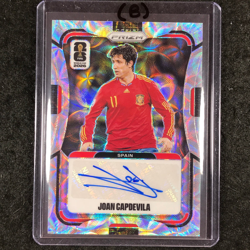 2026 Prizm FIFA World Cup JOAN CAPDEVILA Signatures Auto Choice #AG-JC (B)