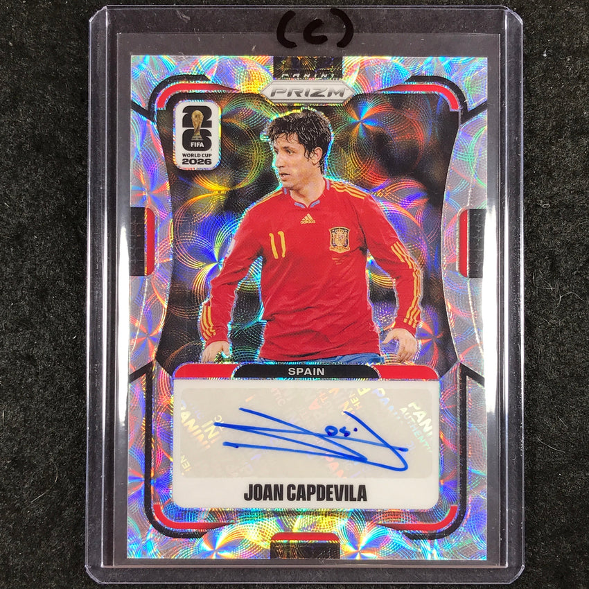 2026 Prizm FIFA World Cup JOAN CAPDEVILA Signatures Auto Choice #AG-JC (C)