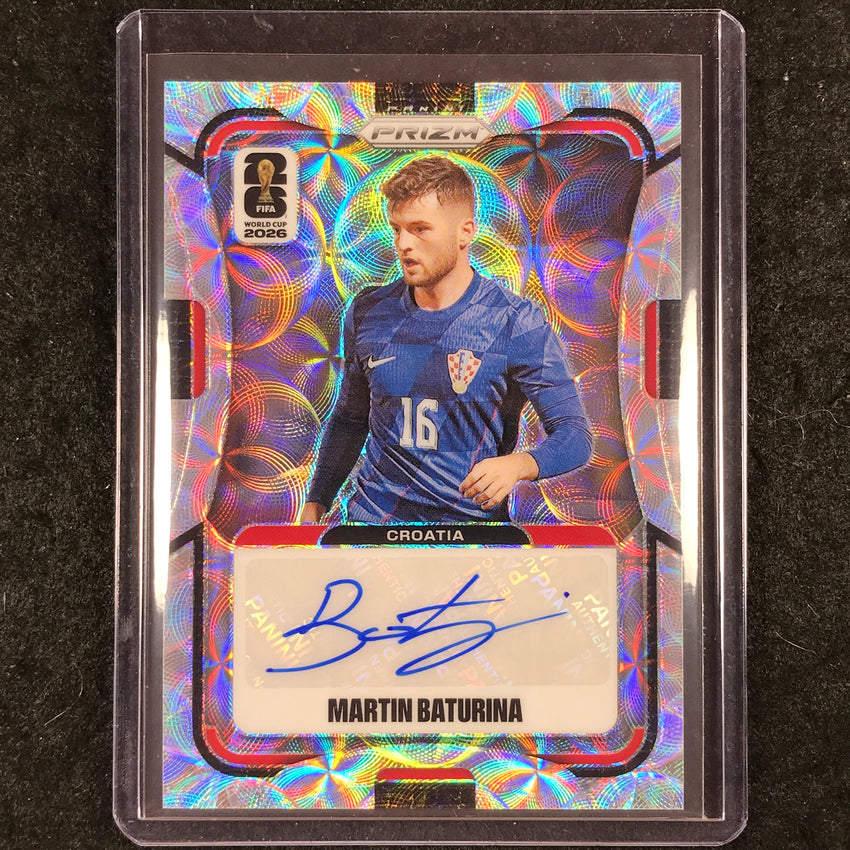 2026 Prizm FIFA World Cup MARTIN BATURINA Signatures Auto Choice #AG-MB