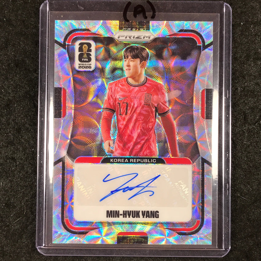 2026 Prizm FIFA World Cup MIN-HYUK YANG Signatures Auto Choice #AG-MHY (A)