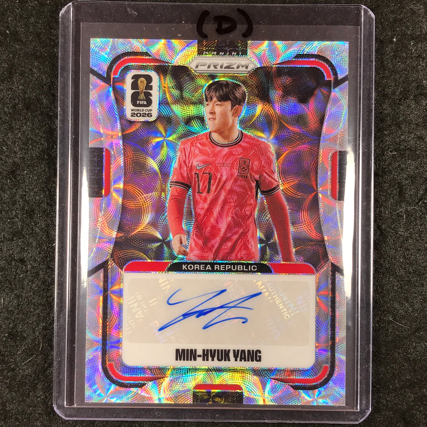 2026 Prizm FIFA World Cup MIN-HYUK YANG Signatures Auto Choice #AG-MHY (D)