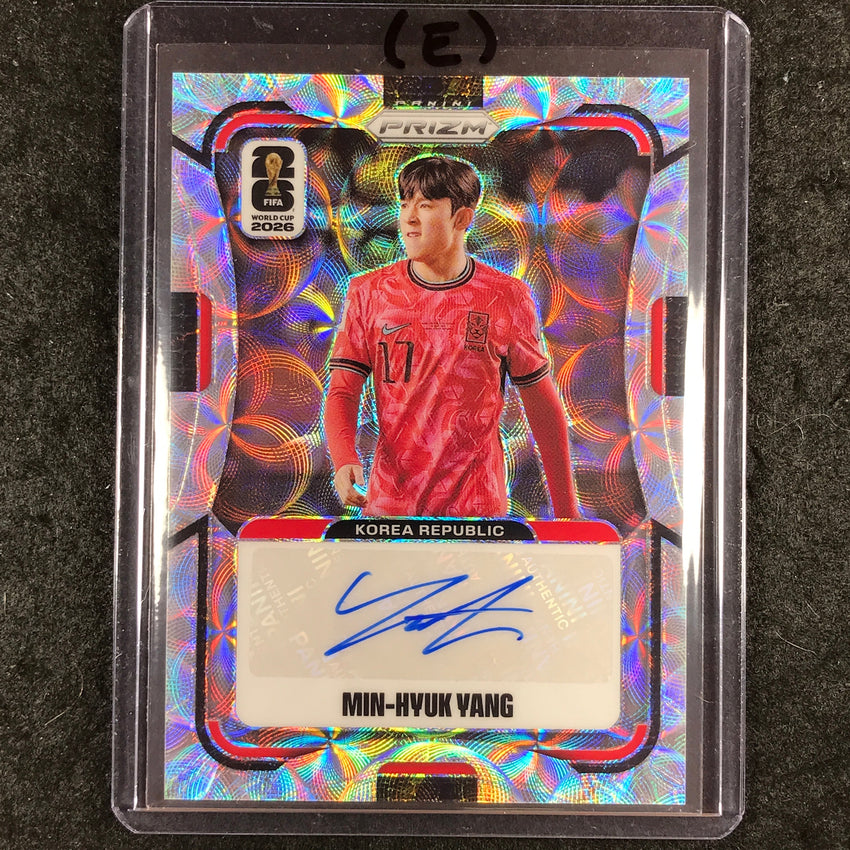 2026 Prizm FIFA World Cup MIN-HYUK YANG Signatures Auto Choice #AG-MHY (E)